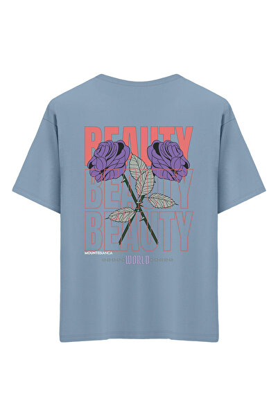 Mounte Bianca Unisex svet - Oversize kroj T-shirt