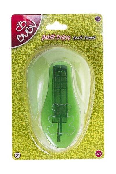 Bubu Bu-Bu Şekilli Eva Ve Kağit Delgeç Ayicik De0011