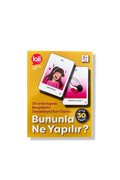 Lali Yayınları Lali Yayınları Bununla Ne Yapılır +2 Yaş Dil Gelişim Serisi 30...