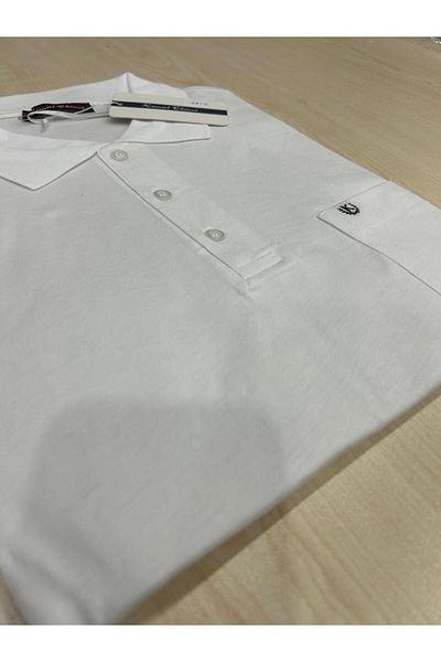 KEMAL EKİNCİ Men's Polo Collar Classic T-Shirt - Pockets and Quality