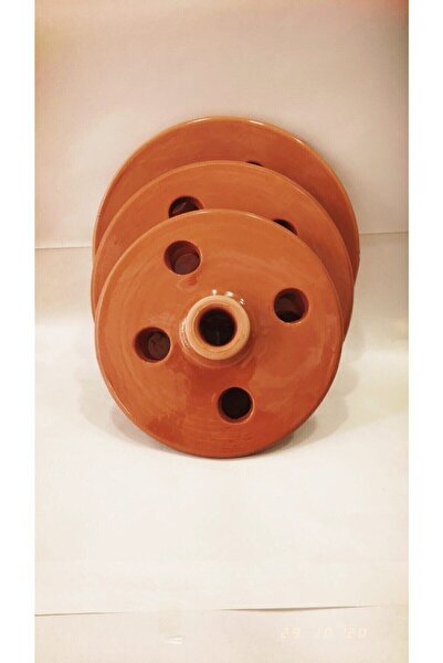 demirden gelsin Sarma Taşı 3 Lü Set Mutfak Seti (sırlı Delikli Kapak Seti )/ Dolma Taşı