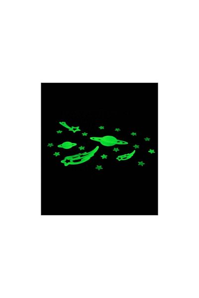 Giraffe Sticker Phosphorescent Planets and Stars Glow in the Dark 36 Stickers