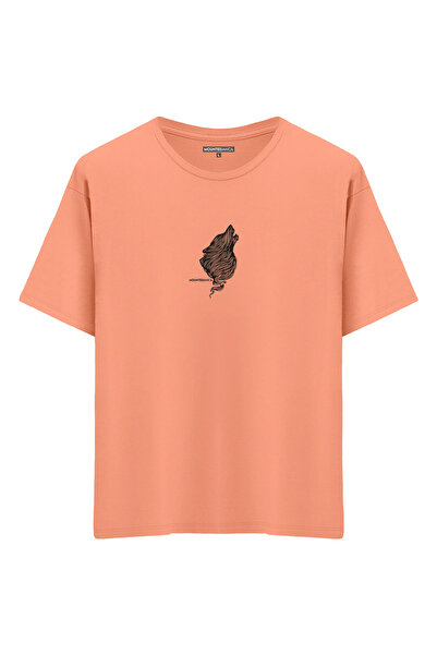 Mounte Bianca Unisex vuk - Oversize kroj T-shirt