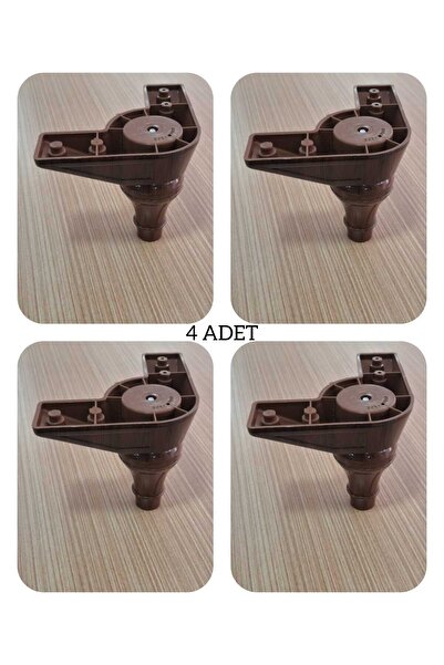 ARON (4 ADET) YENİ LÜX LÜKENS AYAK 14CM 17CM'YE KADAR AYARLANABİLİR AYAK KOMİ...