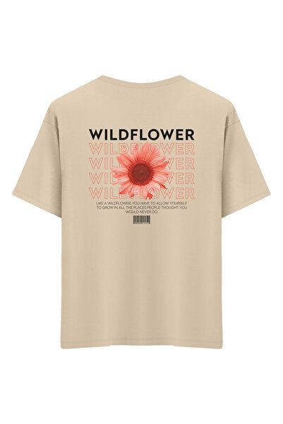 Mounte Bianca Unisex divlje cveće - Oversize kroj T-shirt