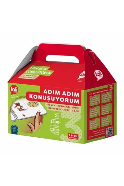Genel Markalar Lali Yayınları Adım Adım Konuşuyorum Terapi Seti Bölüm 3