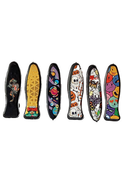 CT-TOYS 6 Adet Parmak Kaykay Seti Farklı Resim 223B