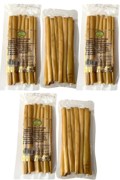 GÜNGÖR ERSOYLAR Güngör Ersoylar Yarım Yağlı İsli Çubuk Peyniri(100gr.)(5 Adet)