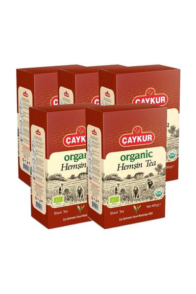 Çaykur Organik Hemşin Çayı 400 Gr Karton Kutu 5 Adet