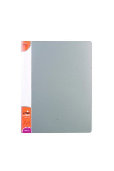 Umix Pack of 10 Gray Unix Basic Presentation Files