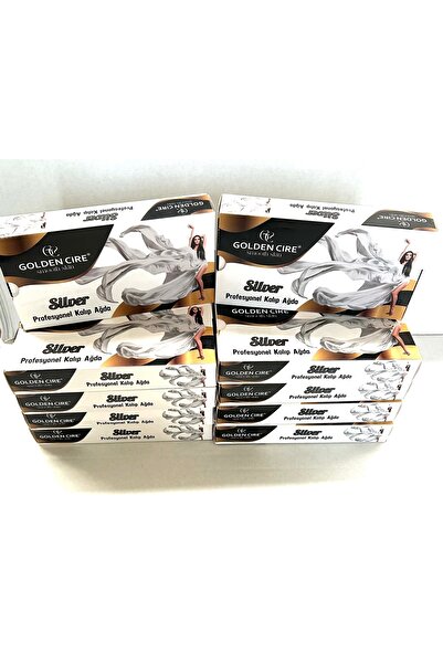 Golden Cire GOLDEN CİRE KALIP AĞDA 400 GR 10ADET SİLVER