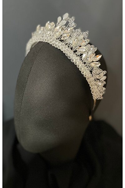 DesaAccessories Kristal Gelin, After Party, Nişan, Kına, Düğün Tacı