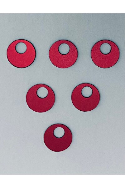 Öztürk Печат за ботуши и портфейли с червено метално покритие - 10 мм 20 гр.