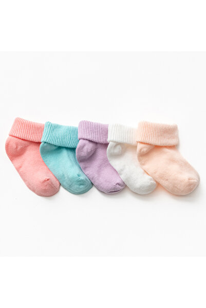 LOVE MAXX Lovemaxx Unisex 0/3-3/6 Months 5-Pack Socks