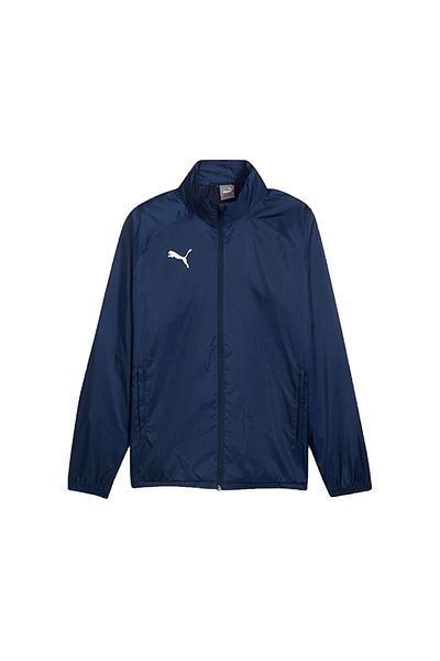 Puma Ανδρικό αδιάβροχο προπόνησης ποδοσφαίρου - Teamgoal All Weather Jacket, Navy 65903806