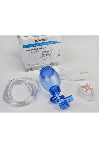 Pulsemed Kutulu Pvc Ambu Set ( Yetişkin )