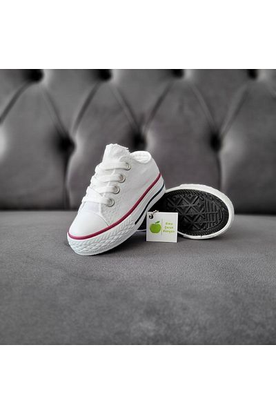 elma bebe Unisex Dievčatá Chlapci Bebe Deti Krátke šnurovacie plátené ľanové tenisky Športová obuv