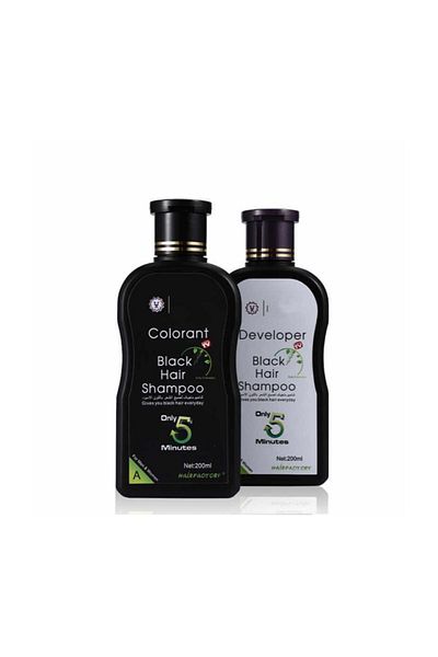 Dexe 200+200 Ml Hair Blackening Shampoo