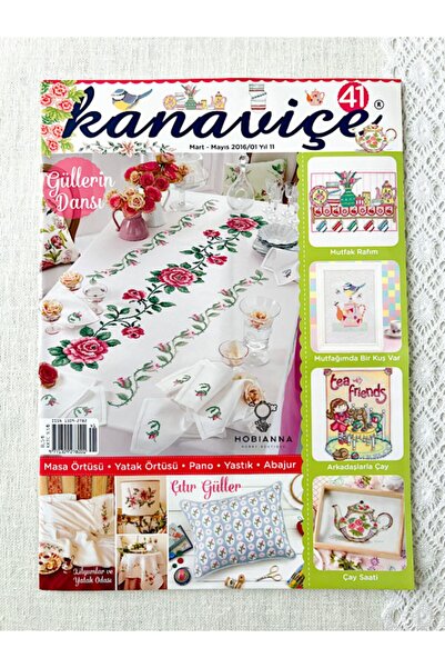 Hobianna Kanaviçe Dergisi No:41 & Hello Kasnak Seti