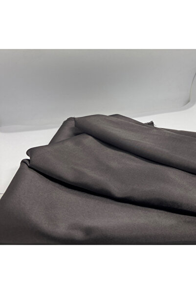 Akteks Füme Saten Kumaş 150 cm En ( İthal Saten )