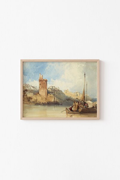 epiqart Villeneuve Lez Avignon - Ramă din lemn cu model