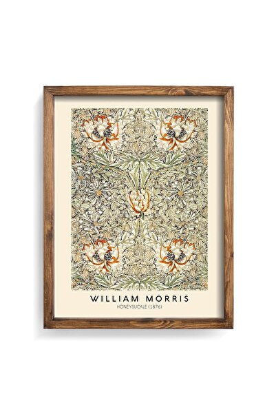 epiqart William Morris - Wooden Patterned Frame