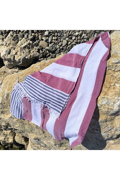 Sude Natural Cotton Peshtemal Towel - 100%