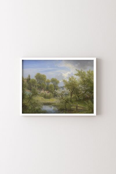 epiqart Τοπίο - Λευκό Πλαίσιο