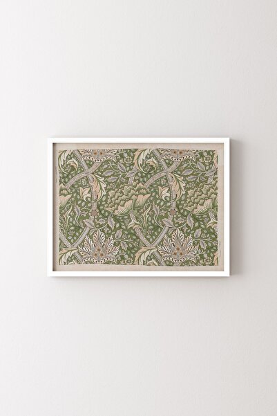epiqart Windrush - William Morris - Beyaz Çerçeve