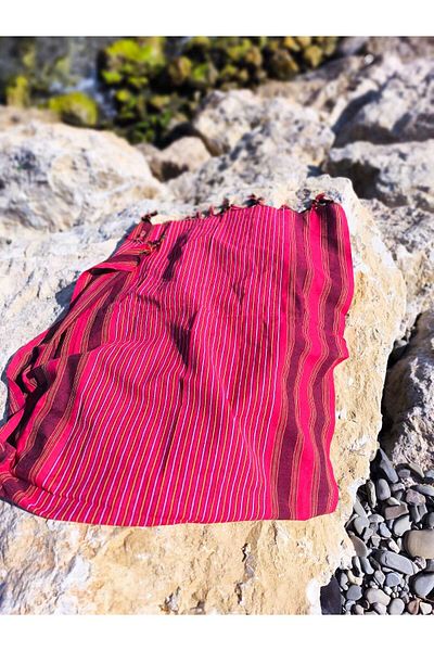 Sude Natural Cotton Peshtemal Towel - Comfortable and Stylish
