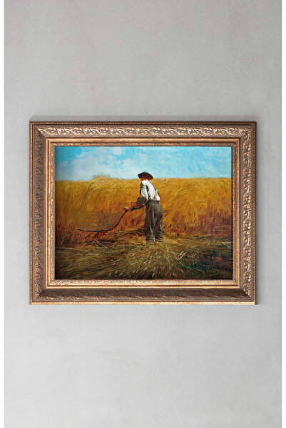 artflow Buğday Biçen Adam - Çerçeve