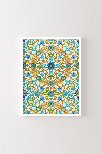 epiqart Vină - William Morris - Cadru alb