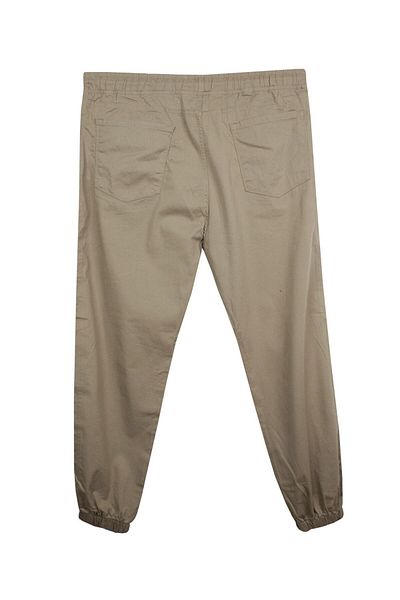 marufshop Ανδρικό παντελόνι Jogger Gabardine Plus Size - 118-180 κιλά Μπεζ