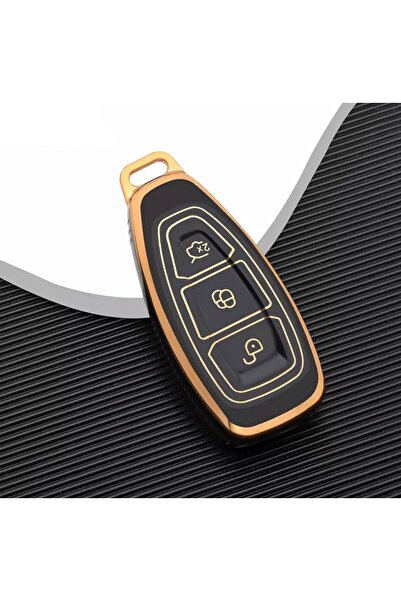 AYZ GARAGE F O R D Material Tpu Intrare fără cheie Husă neagră pentru chei