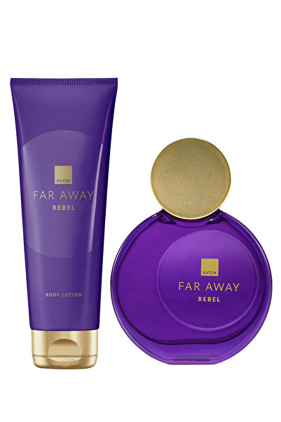 AVON Far Away Rebel Kadın Parfüm ve Vücut Losyonu Paketi