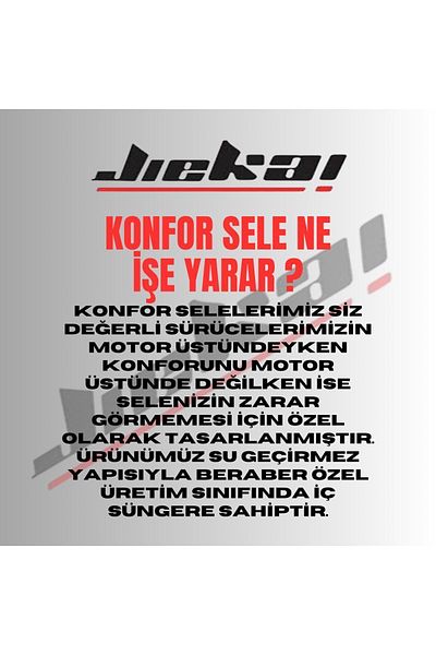JİEKAİ Honda Pcx 001 - Comfort Saddle and Case Gift Set