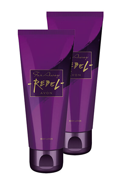 AVON Far Away Rebel Vücut Losyonu 125 Ml. İkili Set