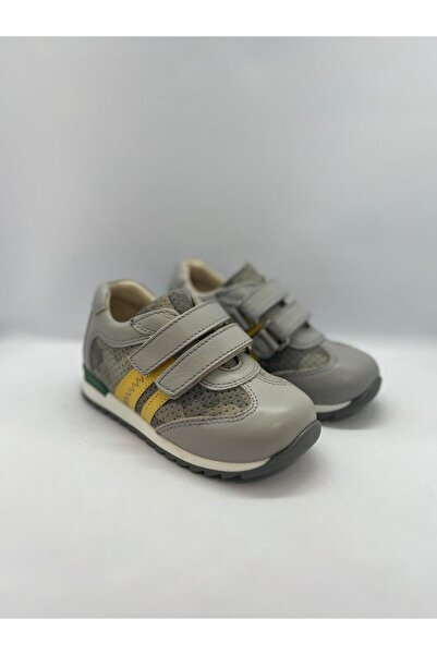 Ortopedia Ortopedik Deri Çocuk Spor Ayakkabı 215 - A.gri
