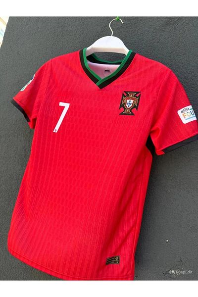 yenteks Portugal National Team Cristiano Ronaldo Adult Jersey