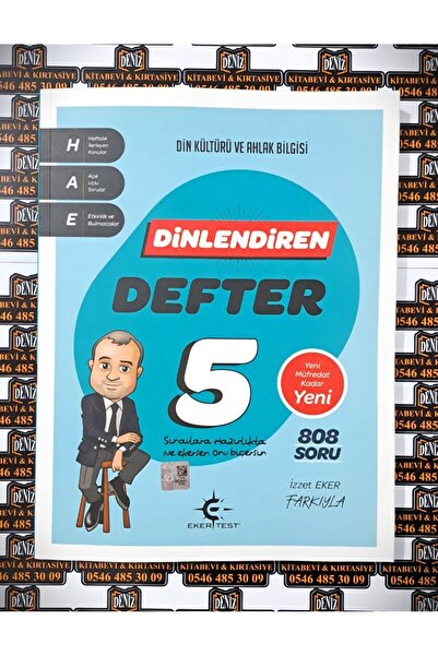 Arı Yayıncılık Arı Yayınları 5.Sınıf Din Kültürü Dinlendiren Defter (Yeni Müfredat)