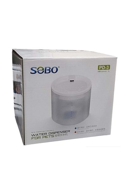 Sobo Pd-3 Cat Dog Automatic Water Dispenser - 2 Lt Cylinder