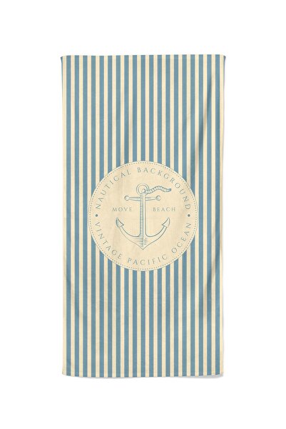 MoveBeach Desenli Plaj Havlusu, Banyo Havlusu