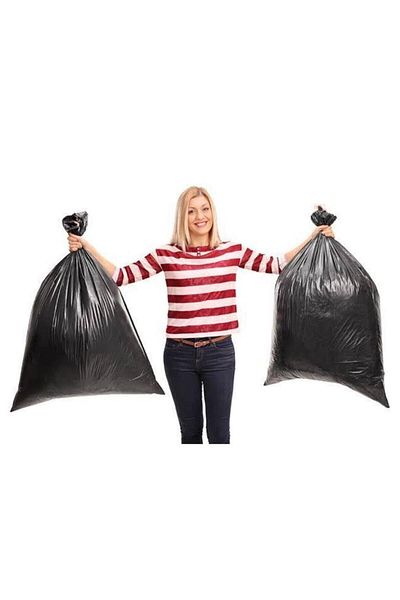 Mçb Group Jumbo Size Roll Garbage Bag 80x110 Cm Garbage Bag 10 Pieces 5 Packs (50 PCS)