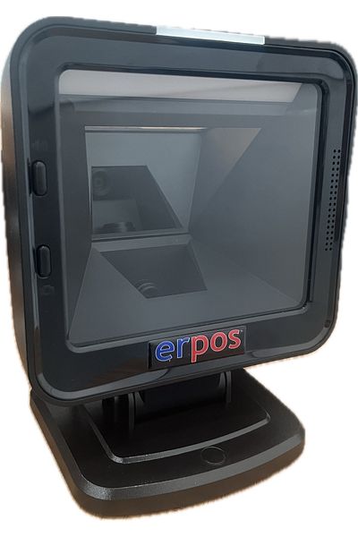 ERPOS MP8600i سطح المكتب مزدوج LED 2D (رمز الاستجابة السريعة) قارئ الباركود
