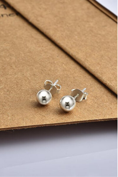 Set 925 Ayar Gümüş Damgalı Döküm Top Küpe