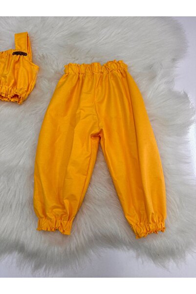 Moda Lina Baby Baby Girl Solid Color Crop & Pants Set