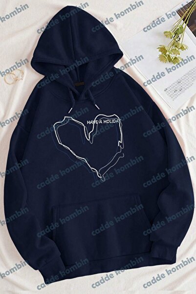 caddekombin Unisex Oversize με λεπτομέρεια εκτύπωσης