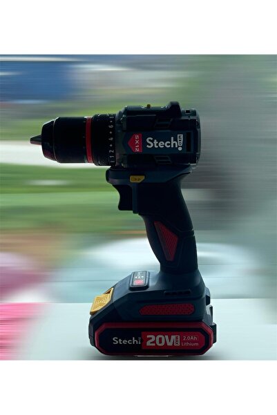 sTech Stechend SX22-2*2.0 Ah Akülü DarbeSİZ Matkap