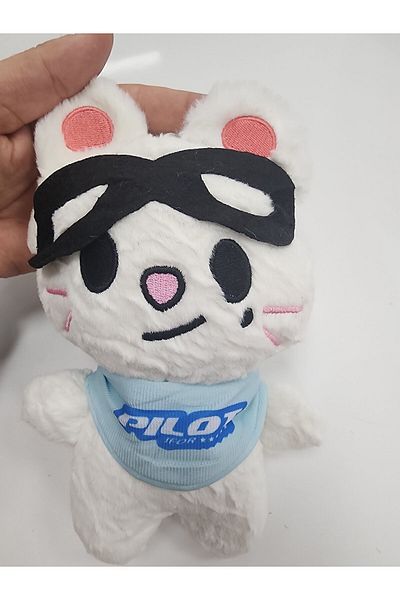 PEPİKON لعبة Skzoo Stray Kids Jiniret Pilot القطيفة مقاس 25 سم