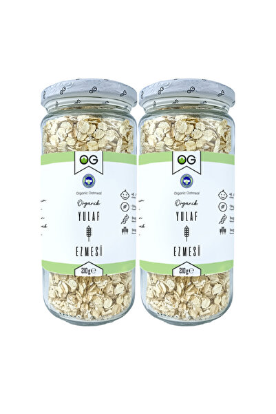 OG natural 2'li Organik Yulaf Ezmesi 210 Gr +6 Ay